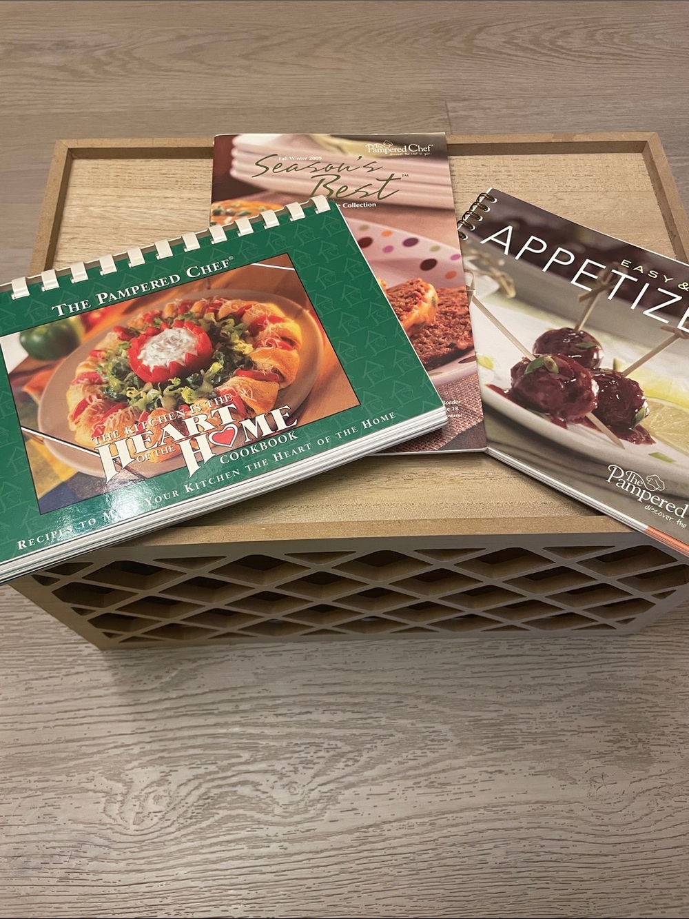 Pampered Chef Cookbooks